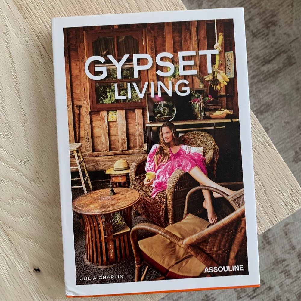 Gypset Living + Gypset Travel Hardcover Books by Julia Chaplin- set of 2